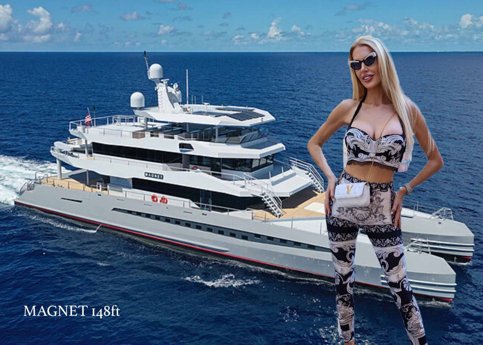 Żony Miami: Aneta Glam Super Yacht Magnet – Królestwo na wodzie! Magnet Yacht Anety Glam