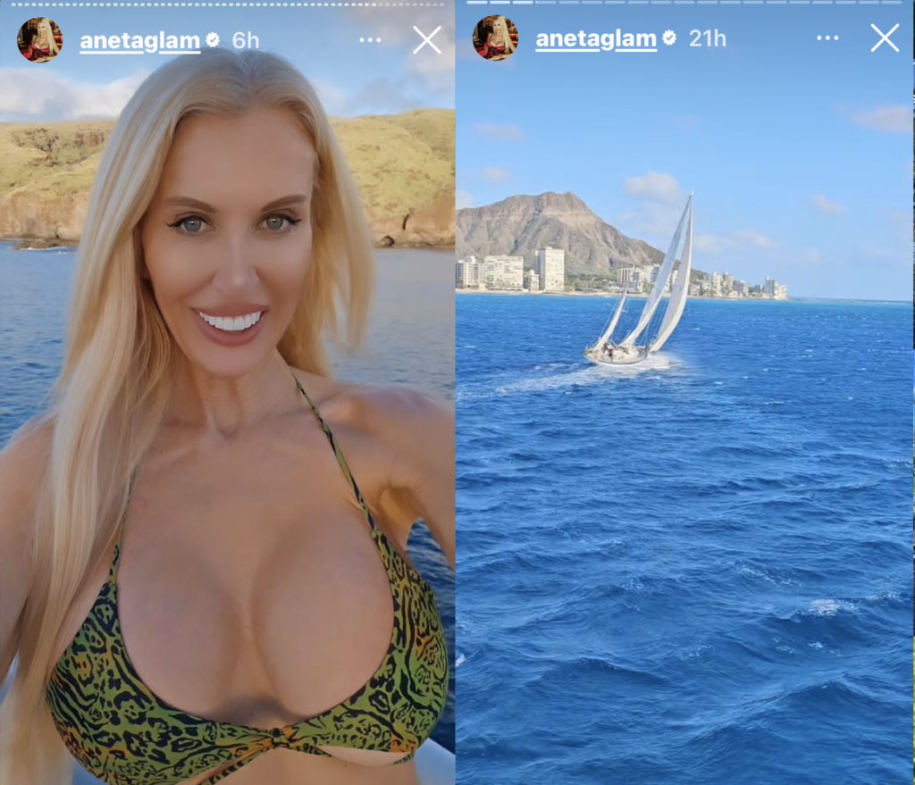 Aneta Glam: Od dzikiej dżungli do hawajskiego raju Aneta Glam