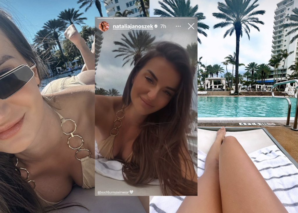 Natalia Janoszek jest w Miami