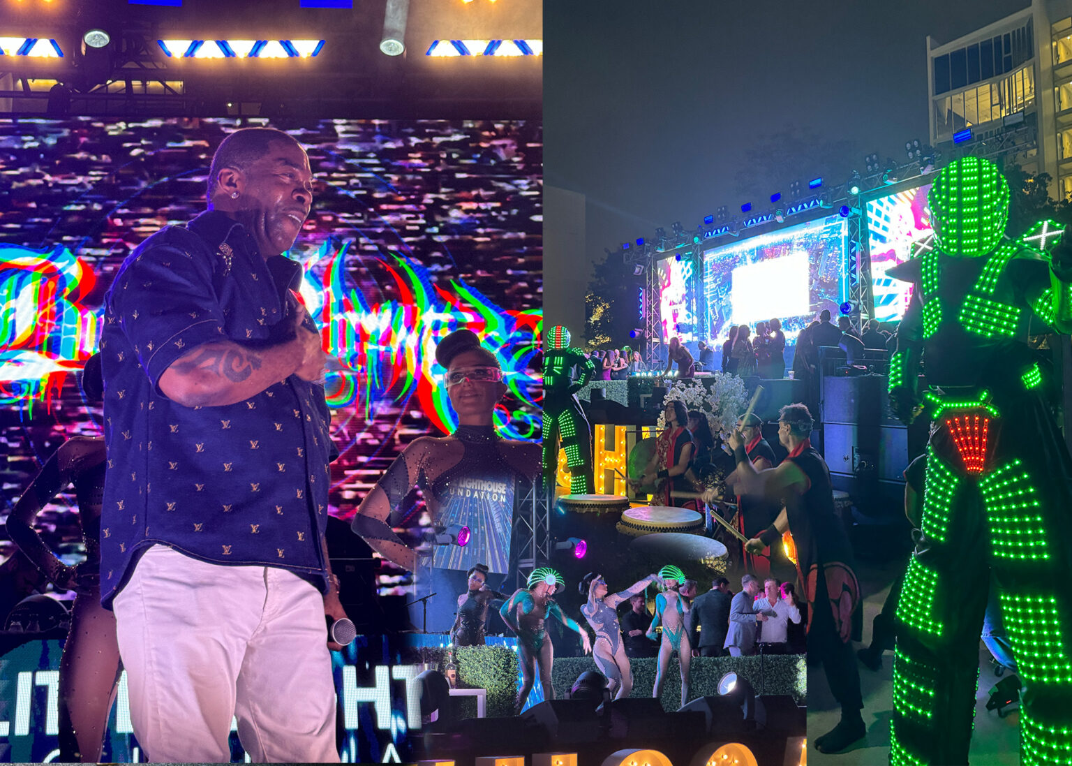 Busta Rhymes rozgrzewa Elitę w Miami- Odbyła sie 14 Gala Hearts & Stars