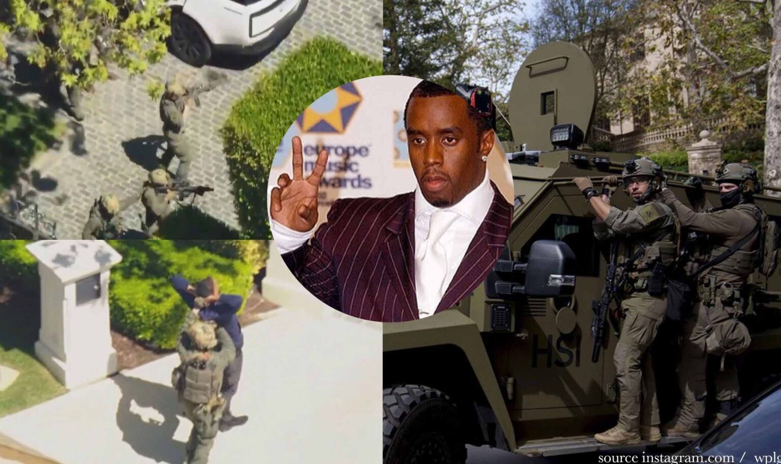 Nowy Skandal W Miami! Federalni Weszli Do Domu Diddy’ego na Star Island Diddy Star Island Miami 2