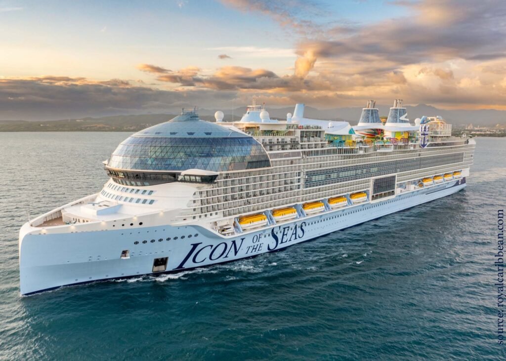 ICON OF THE SEAS 11- Największy Statek Wycieczkowy Świata zacumował w Miami