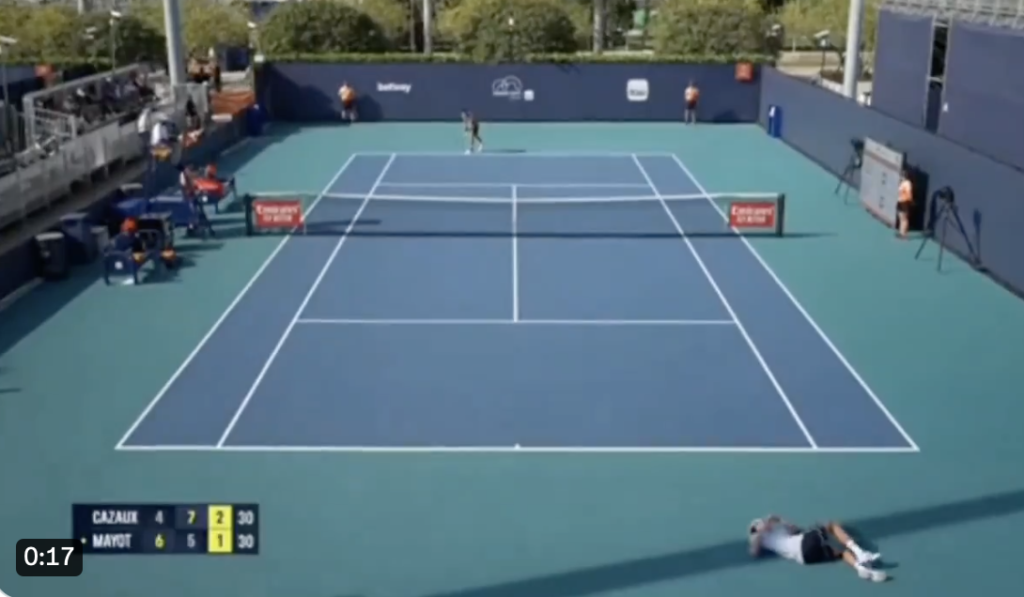Upał na Kortach Miami Open 2024: Zasłabnięcie Francuskiego Tenisisty Wzbudza Niepokój Miami Open