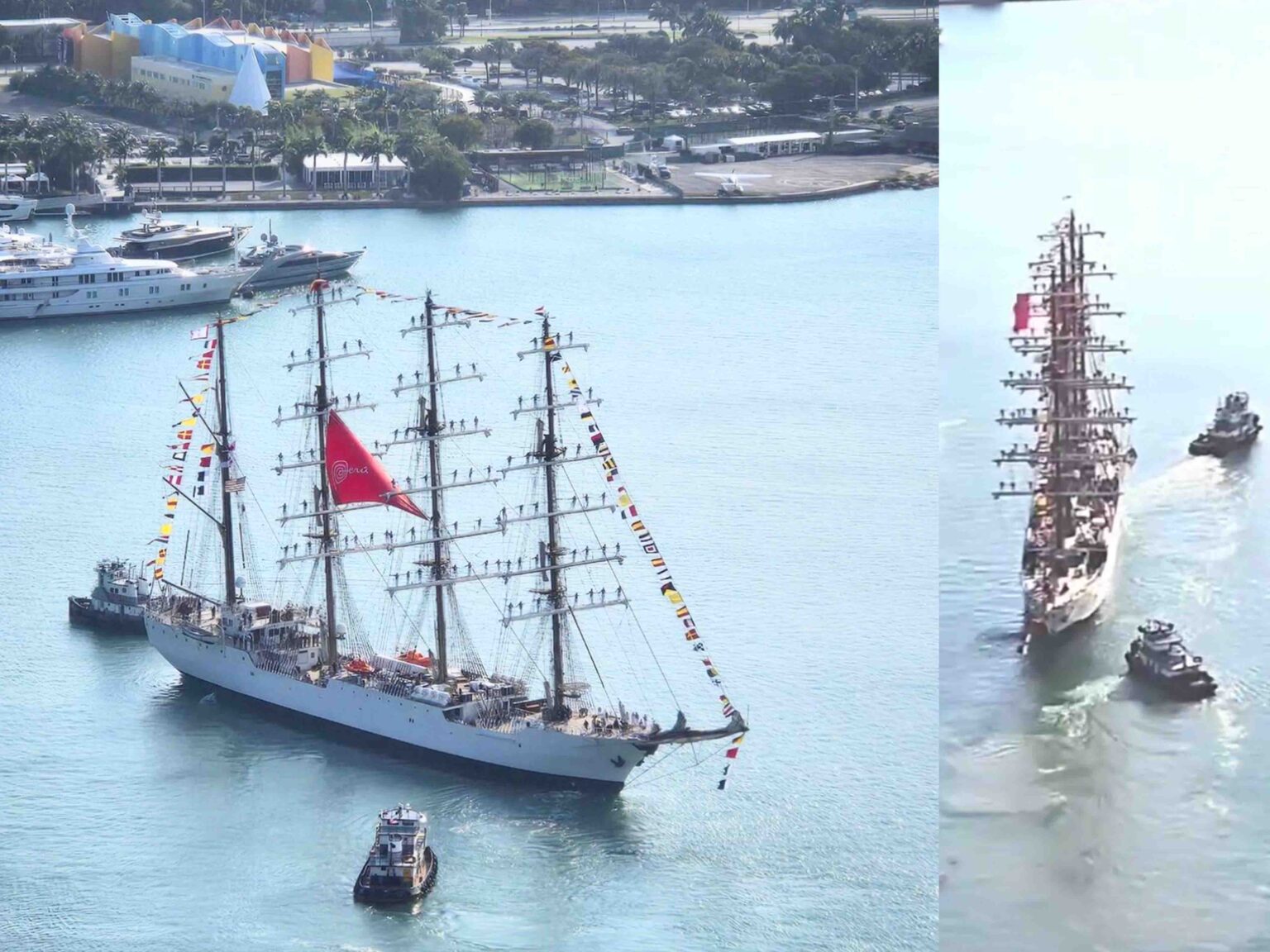 Buque Escuela BAP Unión: Peruwiańska Duma i Ambasada Kultury Zawija do Miami Plotki Miami Bap Unón