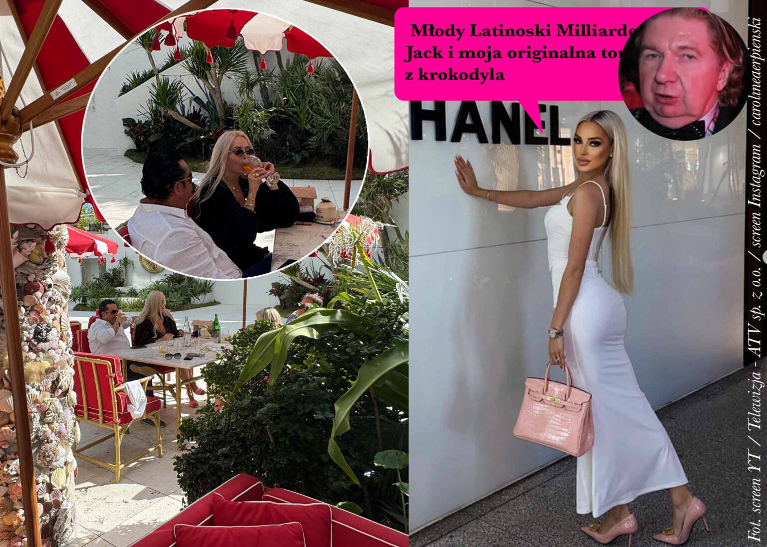 Czy Opowieść Caroline Derpienski o Latynoskim Jacku to Plagiat Życia Sylwii Graff? Sylwia Graff zony miami 2 z latynowskim milliarderem