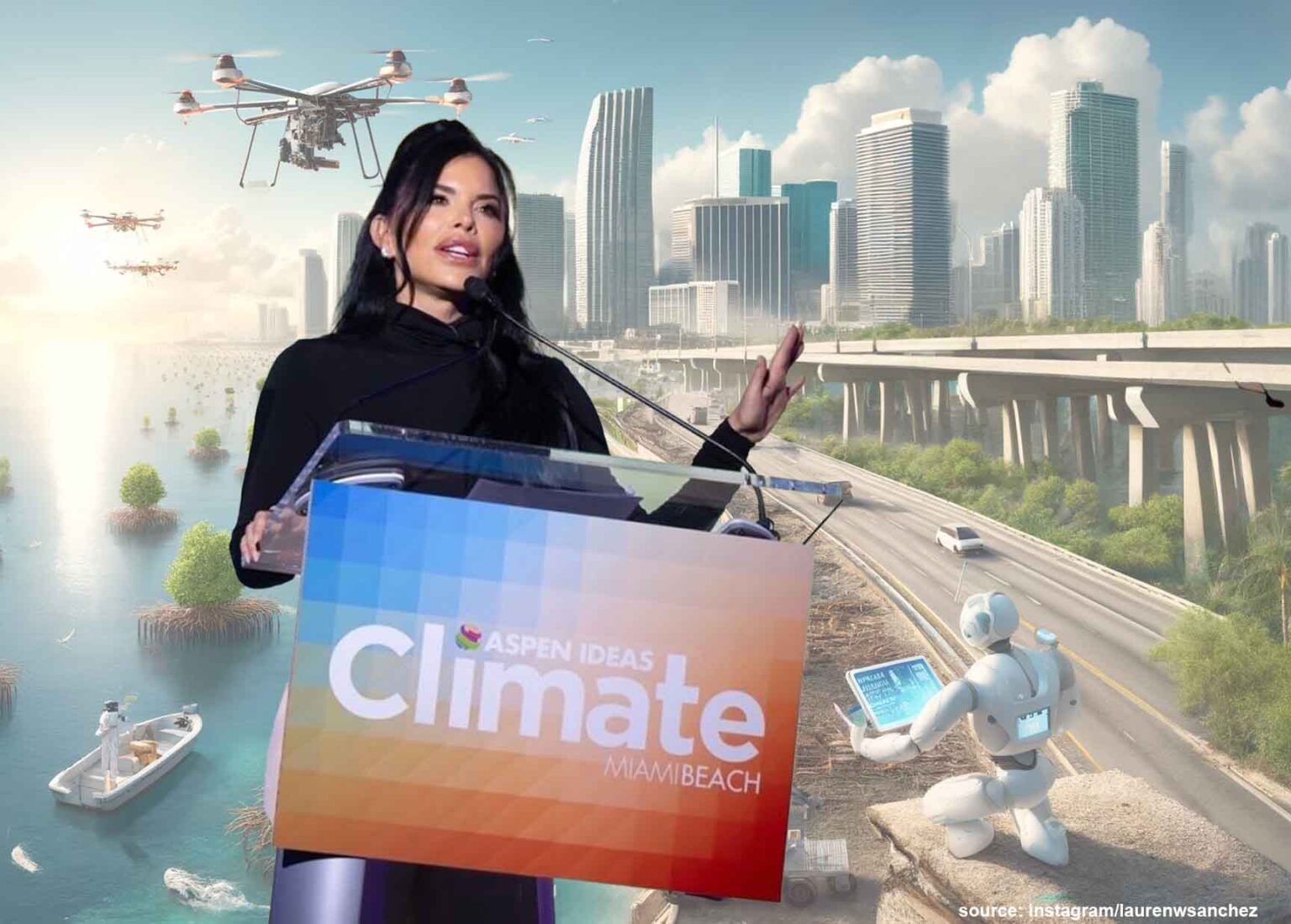 Lauren Sánchez ogłasza Nowe Wyzwanie Bezos Earth Fund: 100 Milionów Dolarów na Rozwiązania Klimatyczne z Wykorzystaniem AI Lauren Sánchez ogłasza Nowe Wyzwanie Bezos Earth Fund- 100 Milionów Dolarów na Rozwiązania Klimatyczne z Wykorzystaniem AI