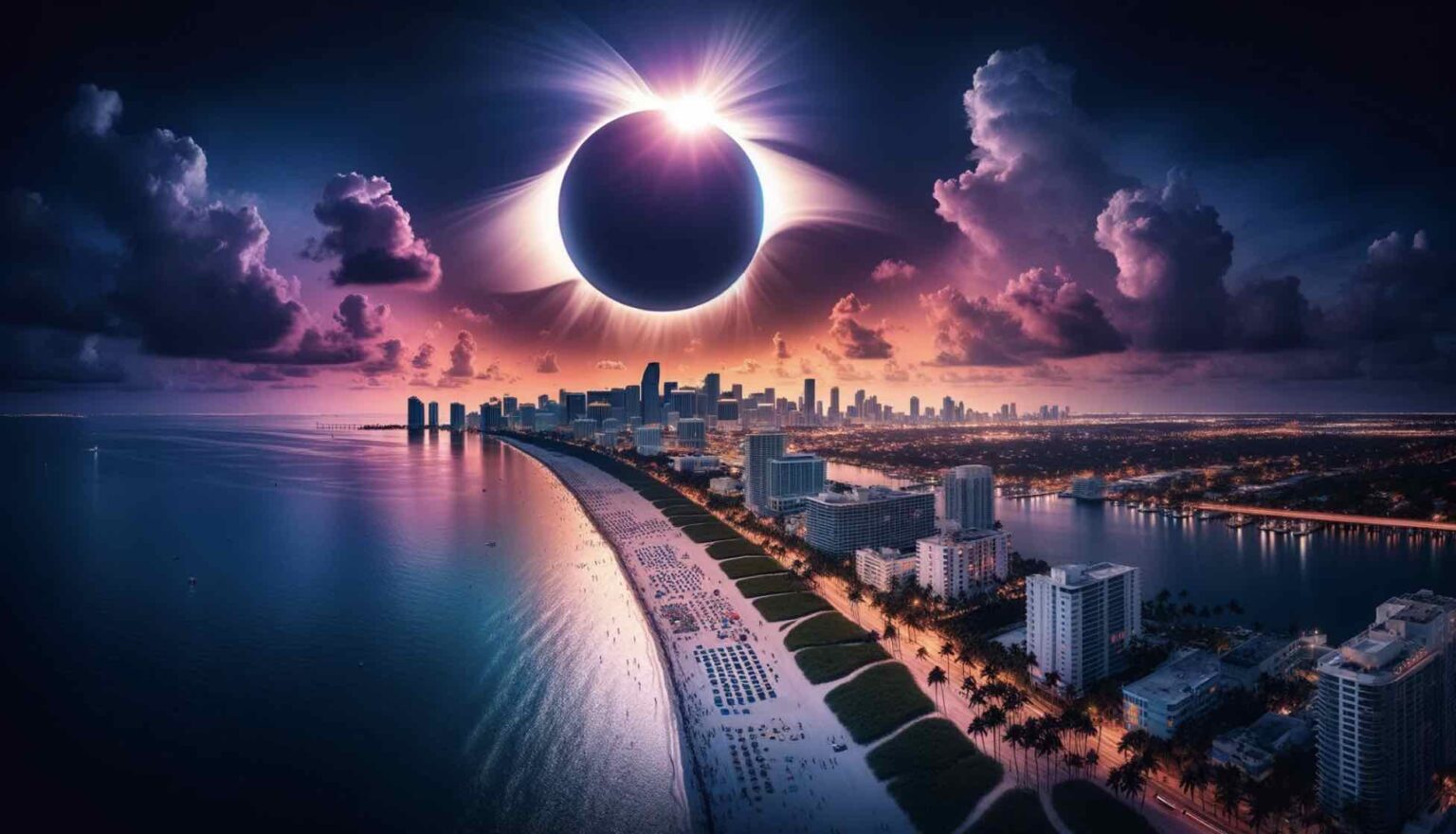 Wydarzenie Nie do Przegapienia Zaćmienie Słońca w Miami! Zaćmieni Słońca w Miami plotki miami