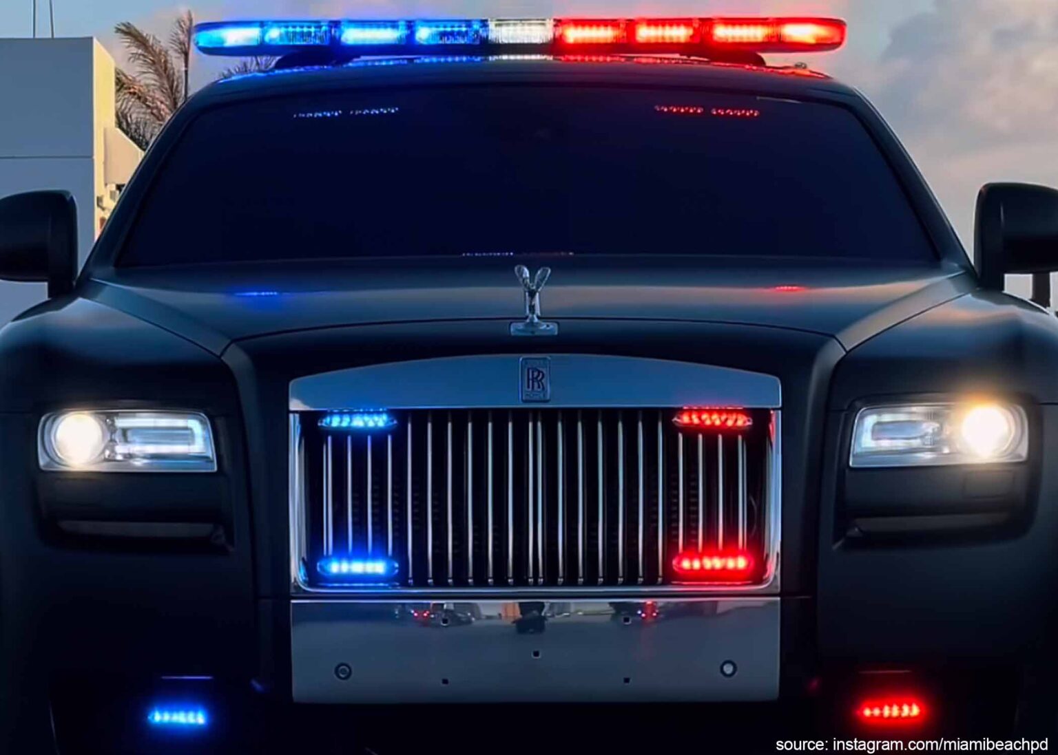 Nowy Policyjny Rolls Royce w Miami Beach! Rolls Royce Miami Beach 4