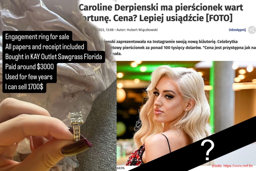 Caroline Derpienski Fałszowała Wizerunek