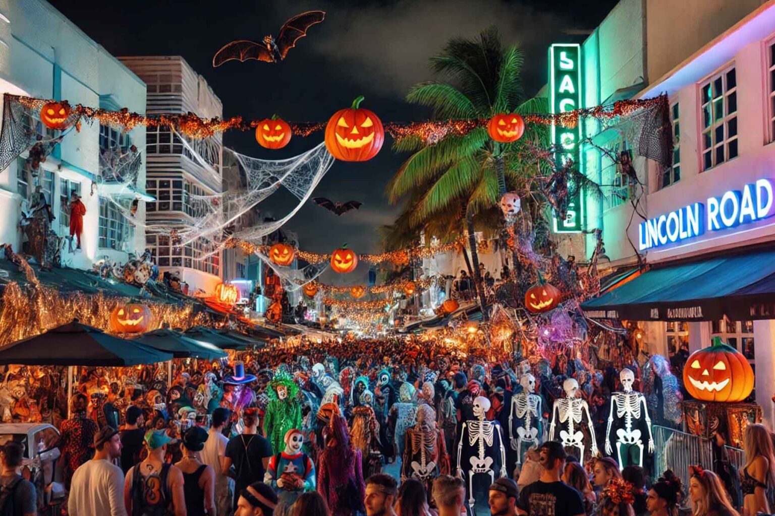 Wielka Impreza na Halloween na Lincoln Road w Miami Beach – Dlaczego Nie Powinniście Tego Przegapić! Halloween on Lincoln Road 2024