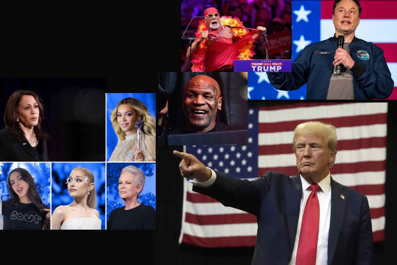 Dramat w Hollywood i radość na wiecach! Sprawdź, Które Gwiazdy Wspierały Donalda Trumpa Celebrities Supported Donald Trump