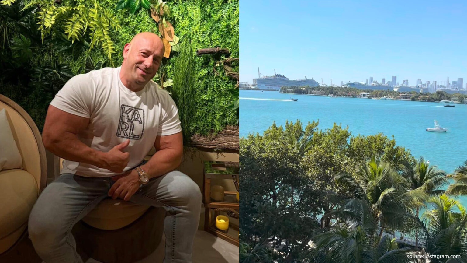 Hardkorowy Koksu w dzielnicy milionerów! Sąsiedztwo gwiazd, jachty pod balkonem i widok za miliony Robert Burneika Hardkorowy Koksu w Miami