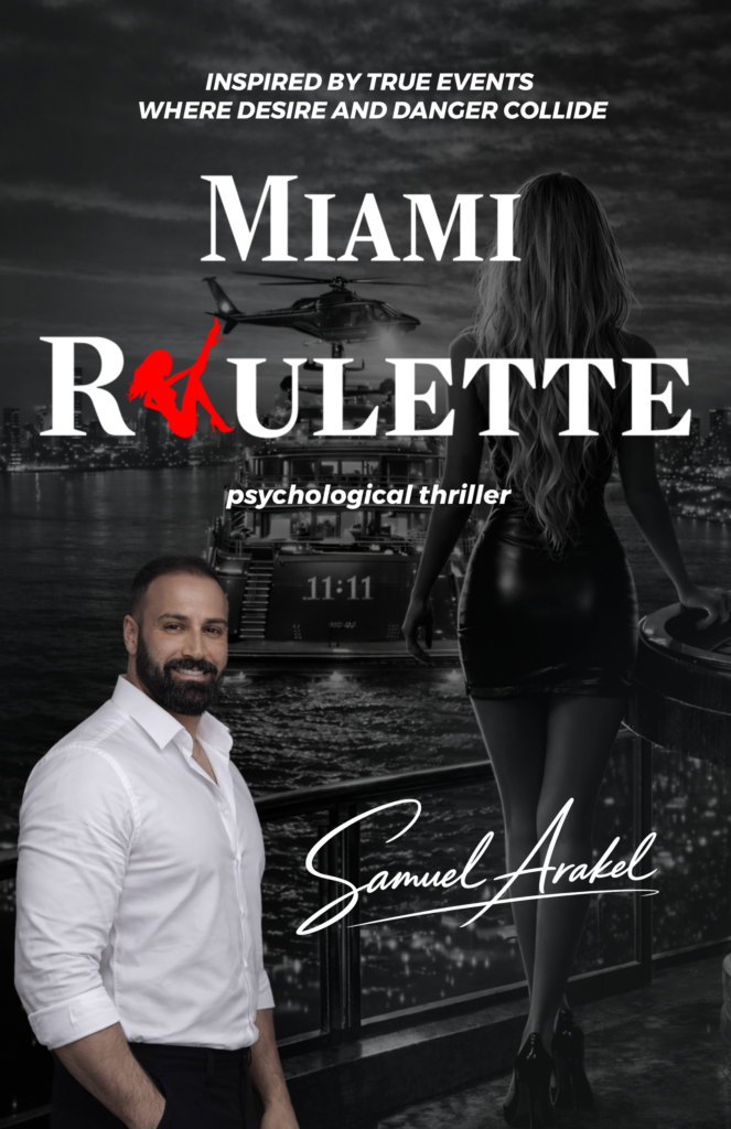 MIAMI ROULETTE COVER with Author US